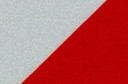 LAMINA REFLECTANTE V2 BLANCA/ROJA 141mmX50M