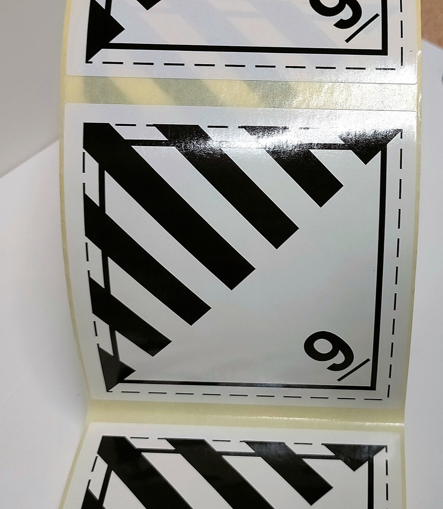 110x110 MM-CLASE 9 PELIGROS DIVERSOS LINEA 