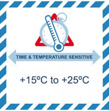 ETIQUETA TIME &amp; TEMPERATURE SENSITIVE BOBINA 