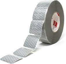 [70762] LAMINA REFLECTANTE REMOLQUES - CISTERNAS 50x50 mm Varios colores (copia)