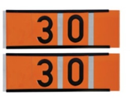 [PN91068] SOPORTE ACERO INOXIDABLE PARA NUMERACIÓN 94X134 MM