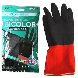 GUANTE QUÍMICO Reforzado LATEX Bicolor Cat III KLP ( Especial Corrosivos)