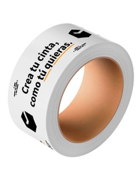 [PRECINTOPP1TBLANCO] PRECINTO PERSONALIZADO 1T (fondo blanco) PP ACRILICO ADHESIVO 48MM X 132 METROS